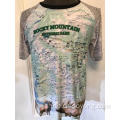 Rocky Mountain National Park bedruckte Herren-T-Shirts
